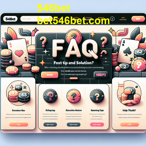 Descubra a Seção de Perguntas Frequentes no 546bet